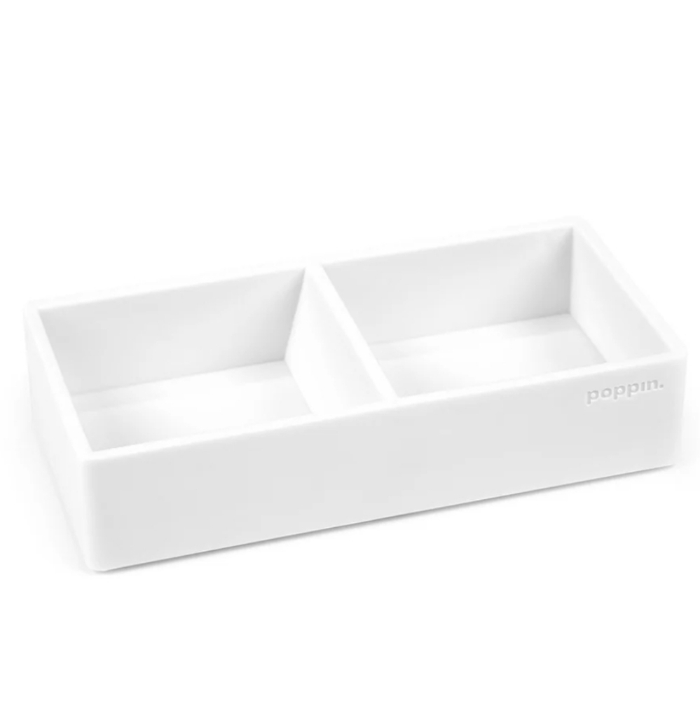 Poppin Softie This + That and Bits + Bobs Tray Desk + Makeup Organizers